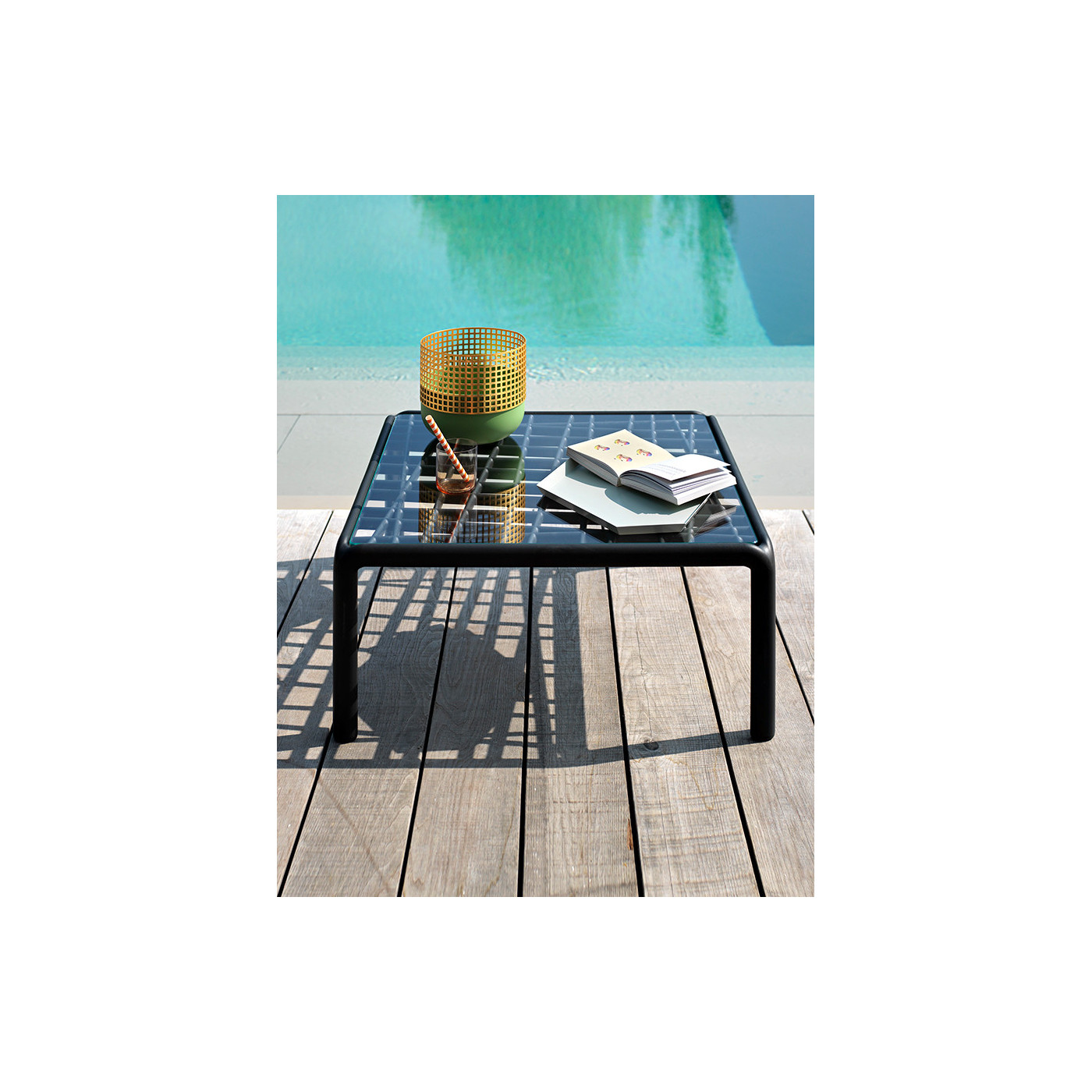 KOMODO GLASS TABLE TORTORA