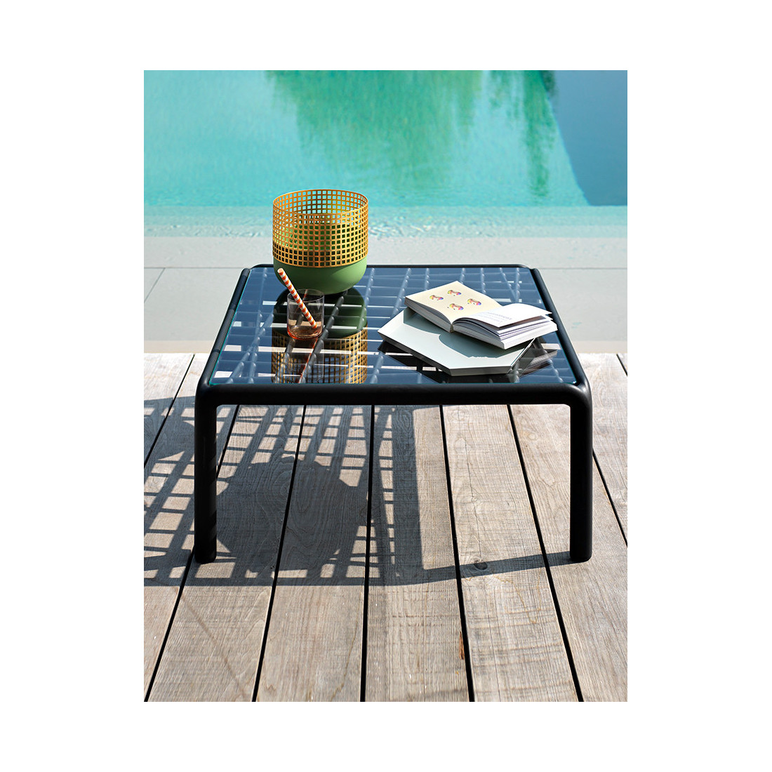 KOMODO GLASS TABLE TORTORA