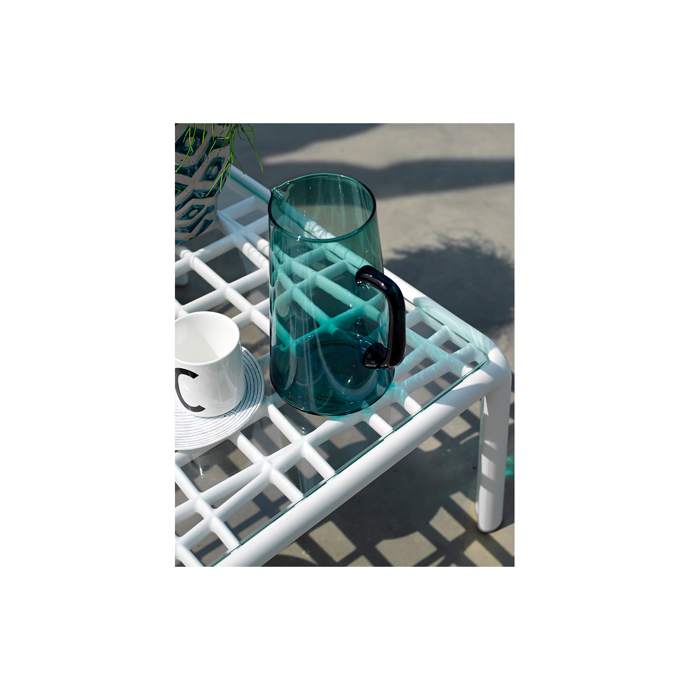 KOMODO GLASS TABLE TORTORA