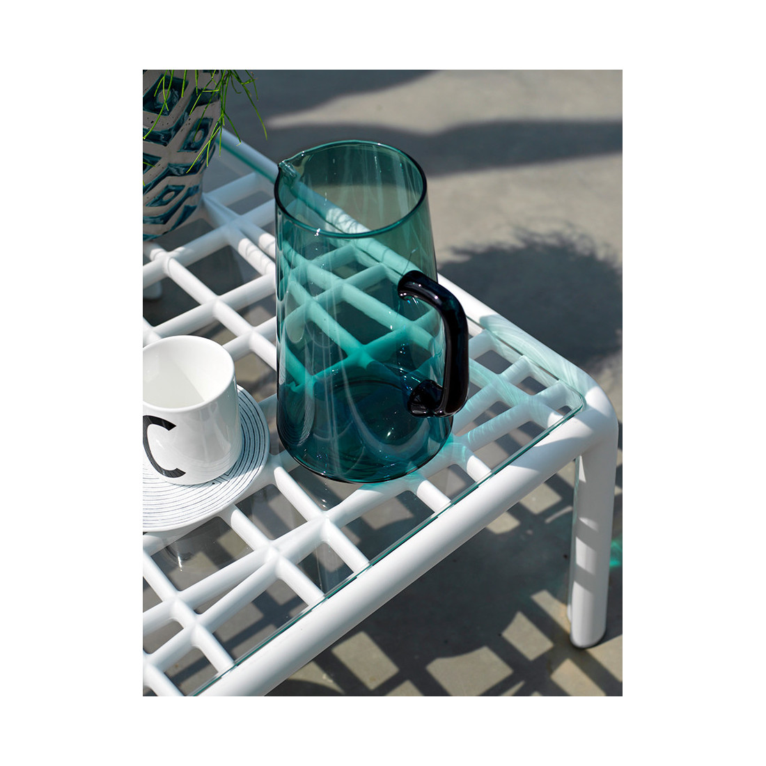 KOMODO GLASS TABLE TORTORA