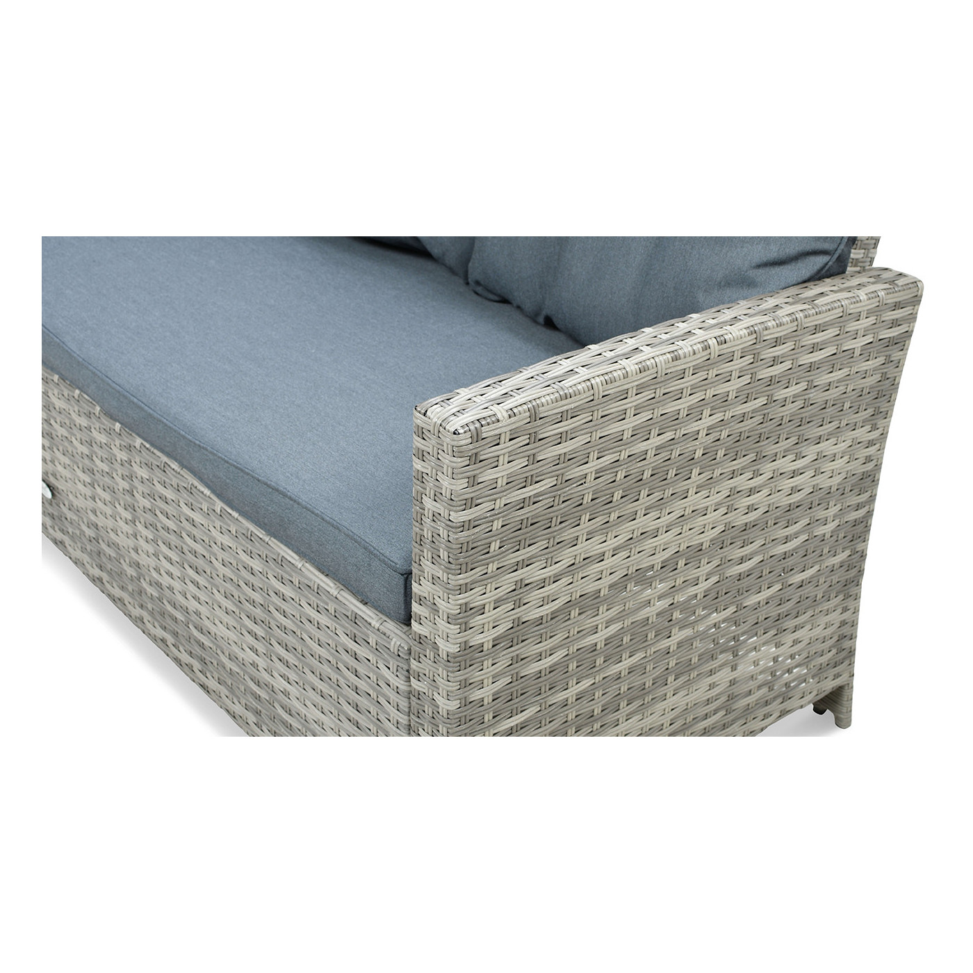 IBIZA CORNER SOFA + ARMCHAIR GREY