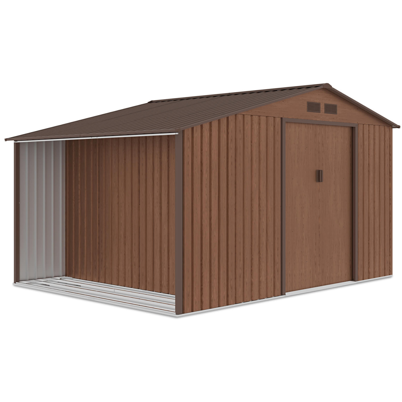 Domek narzędziowy MADISON 342x255cm Walnut - Hardmaister