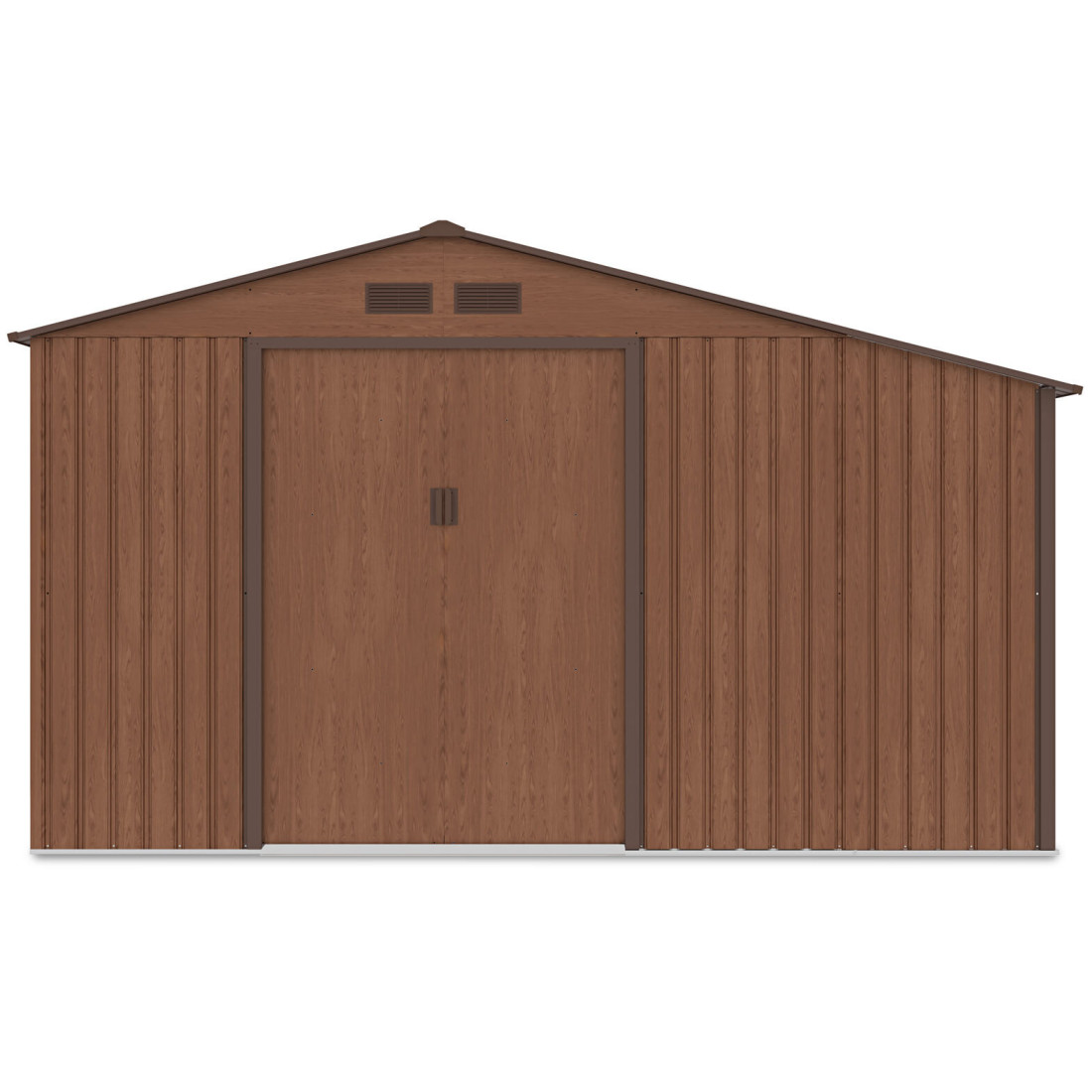 Przód domku narzędziowego MADISON 342x255cm Walnut