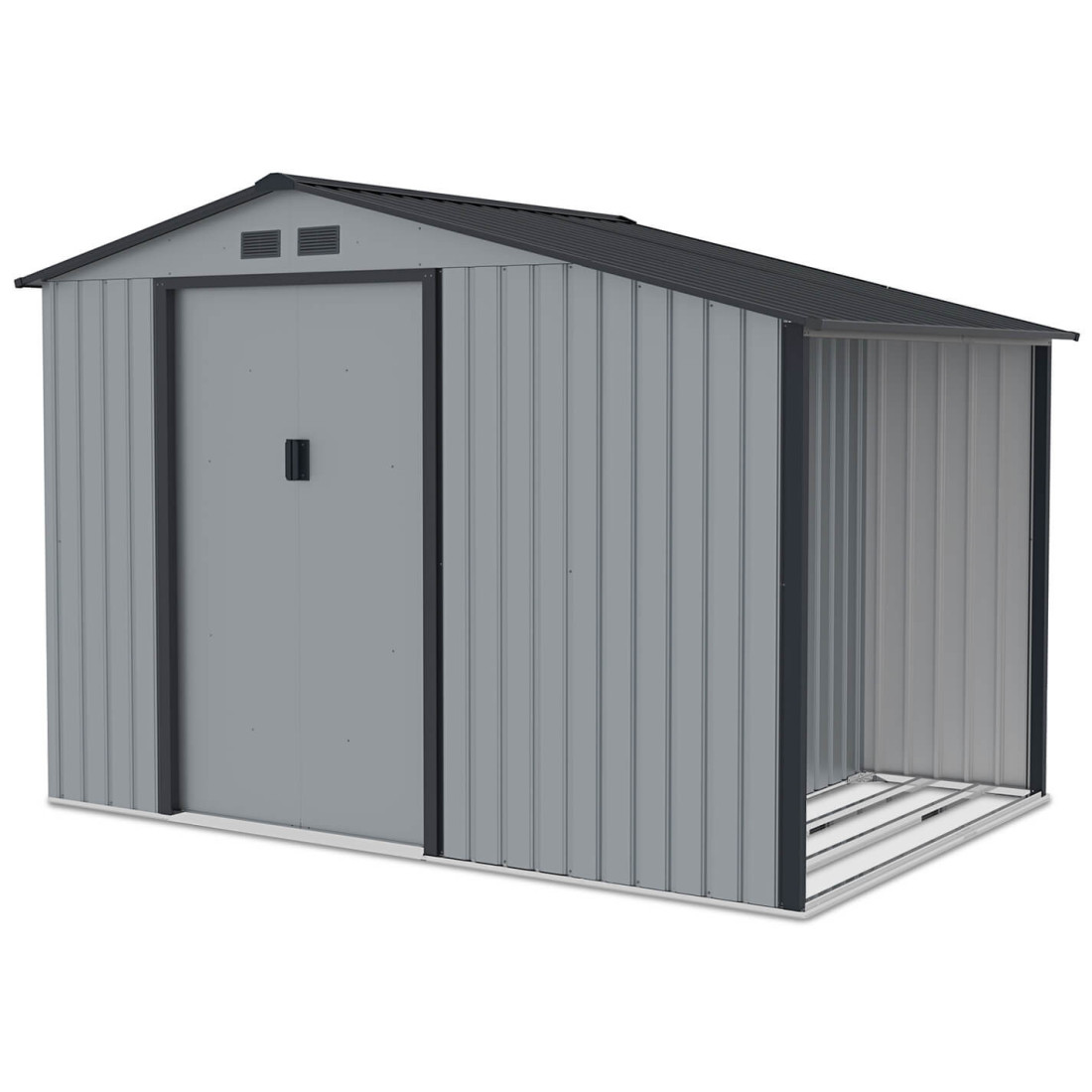 Drewutnia z domkiem ogrodowym MADISON 278x191