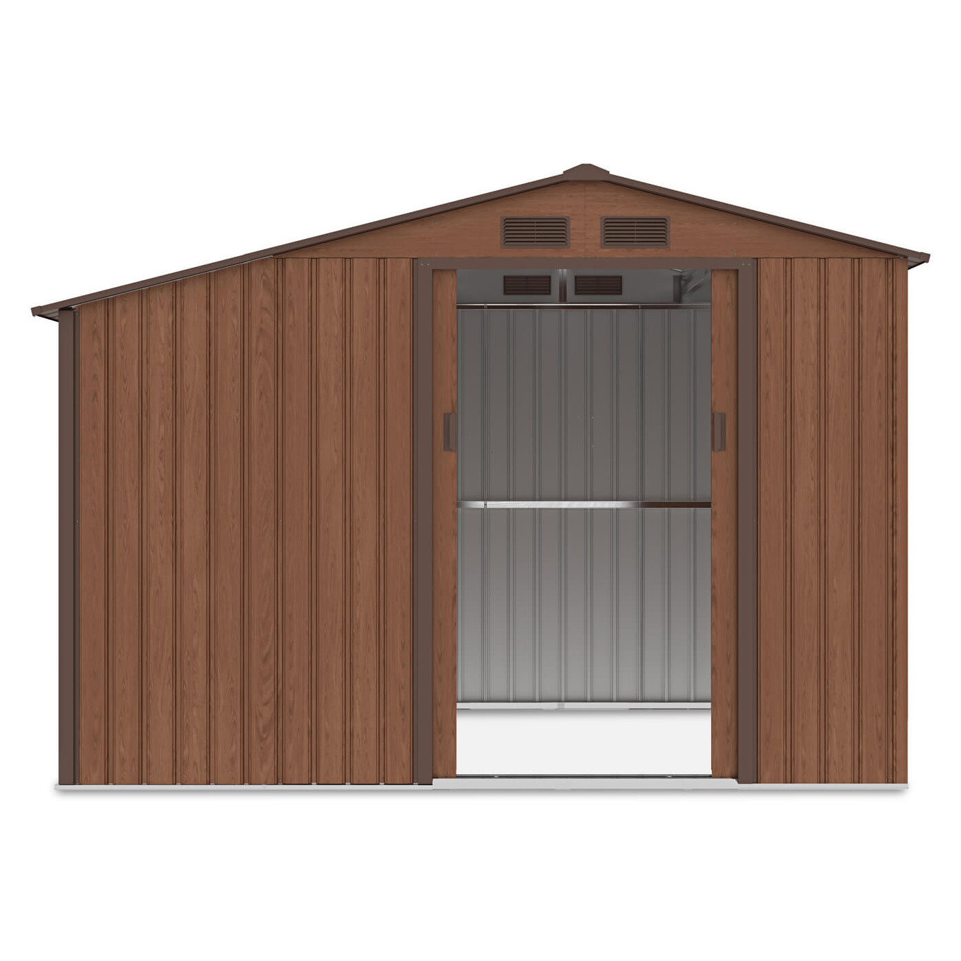 Domek ogrodowy MADISON 278x191cm Walnut - Hardmaister