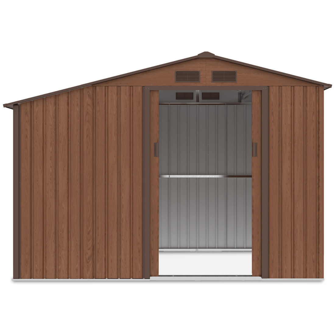 Domek ogrodowy MADISON 278x191cm Walnut - Hardmaister