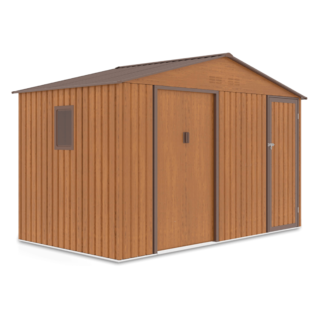 Domek narzędziowy FALCON 340x194cm Oak Brown - Hardmaister