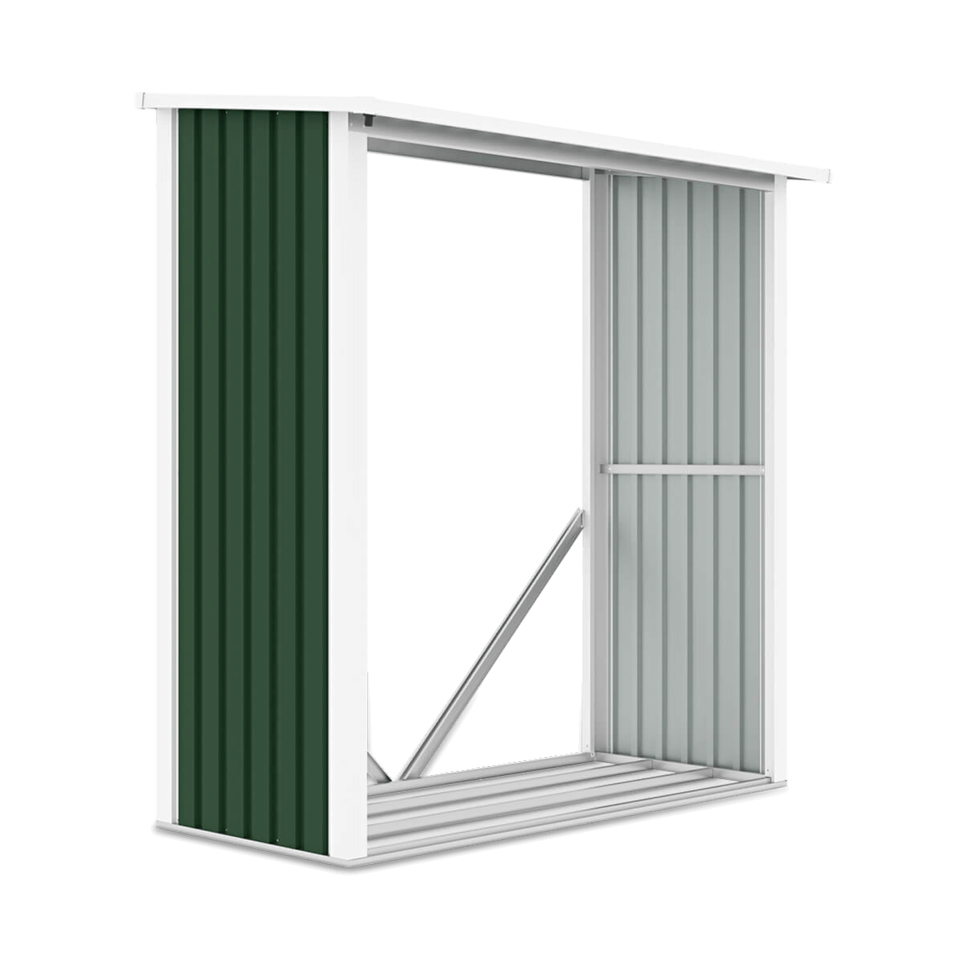 Drewutnia ogrodowa DENVER 182x89cm Green - Hardmaister