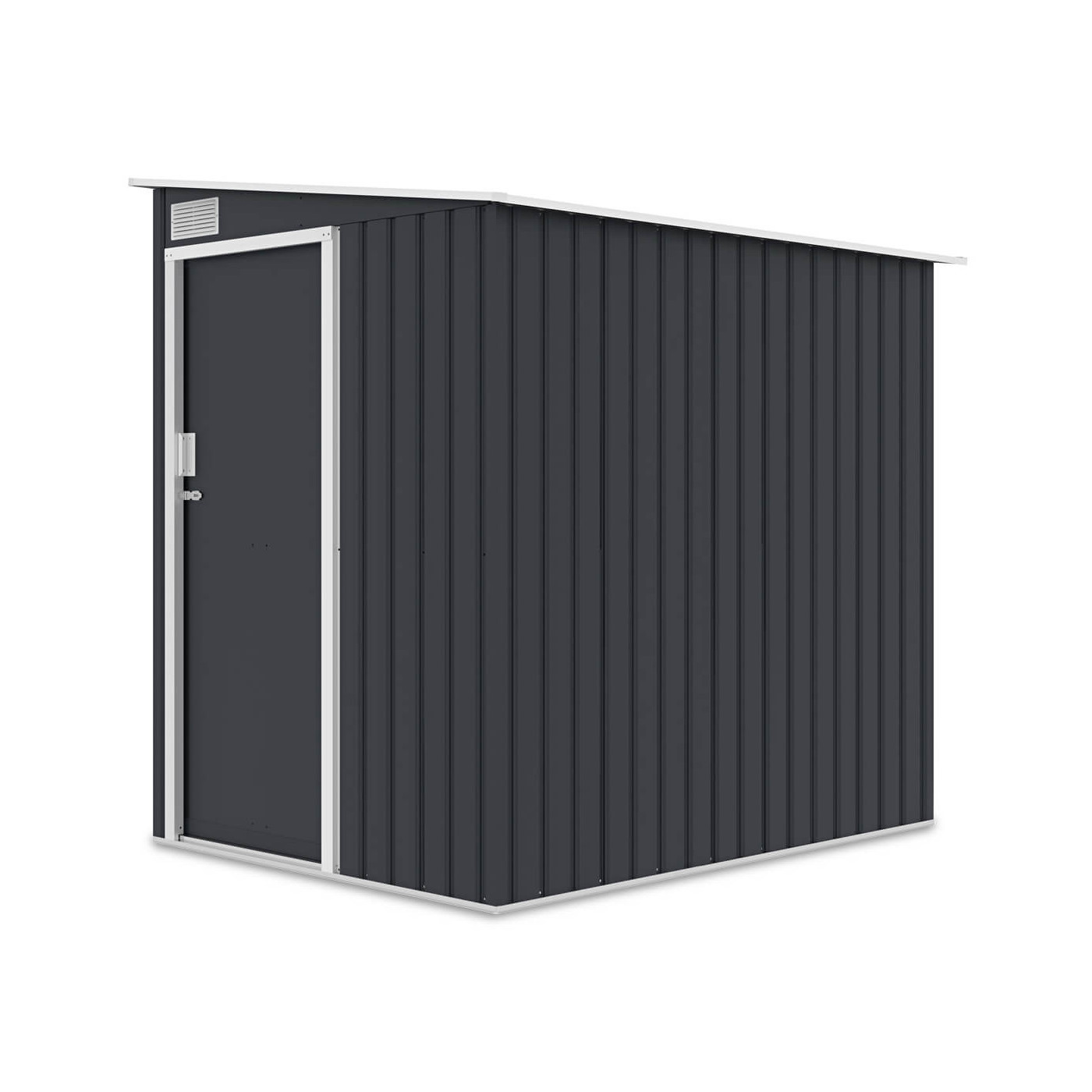 Prawa strona domku narzędziowego JASPER 150x194cm cold grey