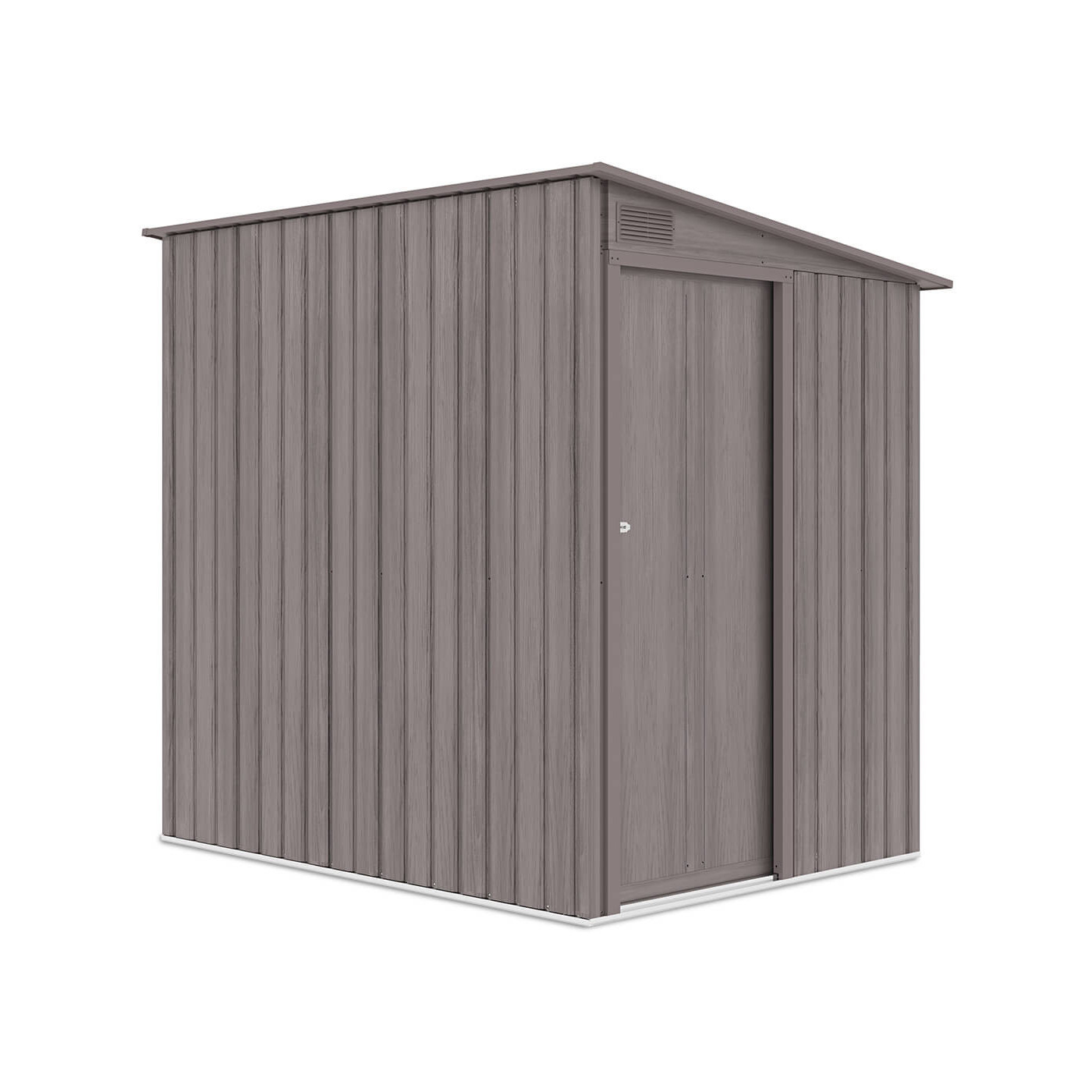 Domek narzędziowy JASPER 150x194cm Light Wood lewa strona domku