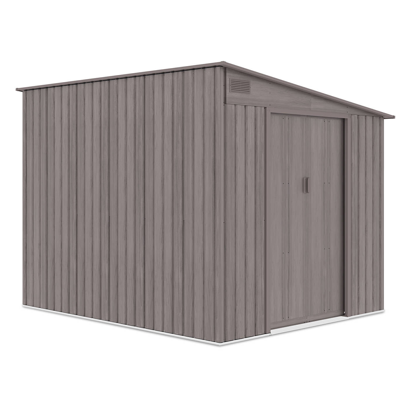 Lewa strona domku Jasper 214x257cm Light Wood z spadkiem dachu na prawą stronę