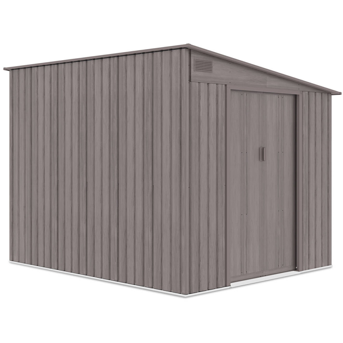 Lewa strona domku Jasper 214x257cm Light Wood z spadkiem dachu na prawą stronę