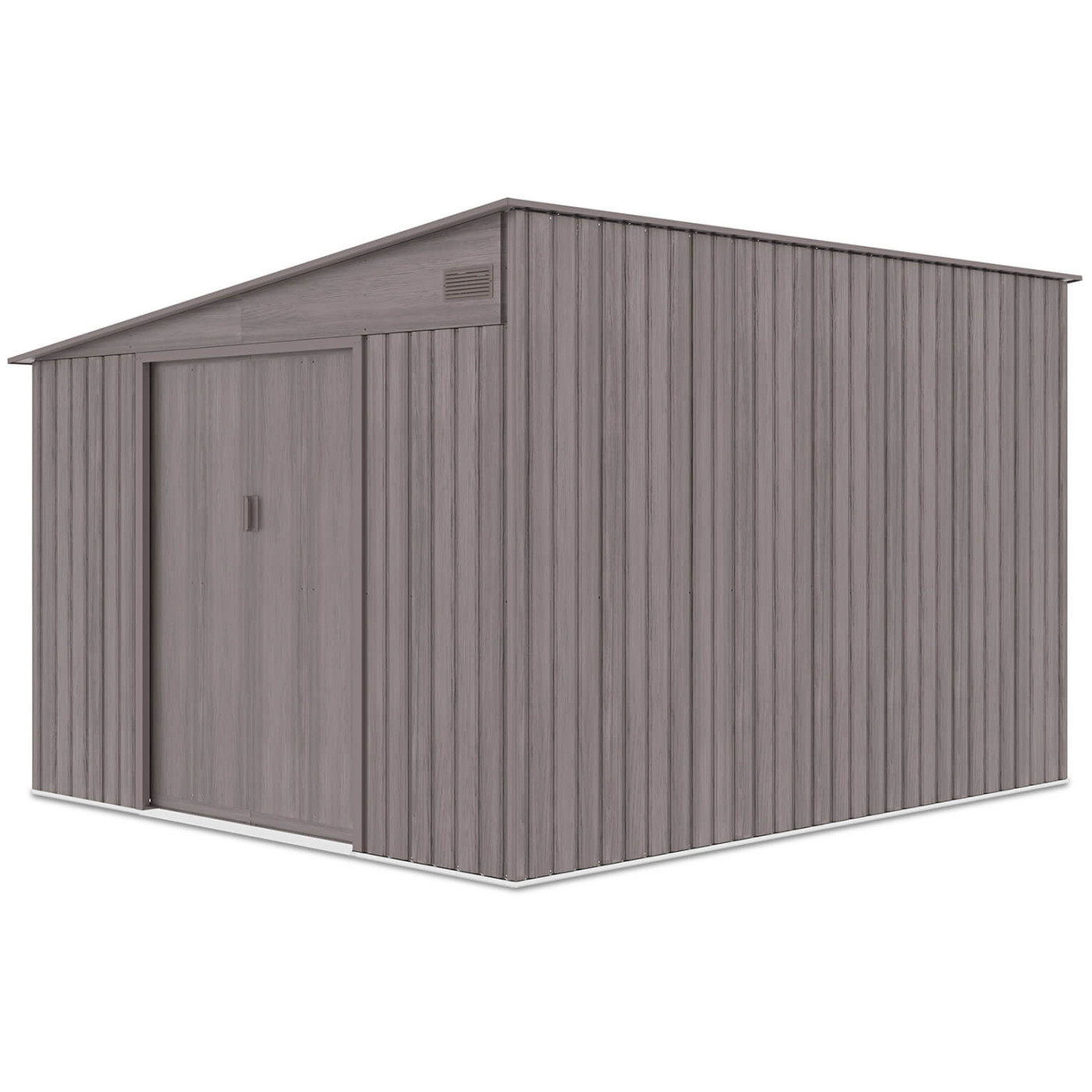 Domek narzędziowy JASPER 279x321cm Light Wood na białym tle