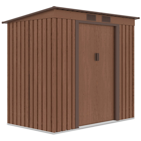 Domek narzędziowy OREGON 201x121cm Walnut - Hardmaister