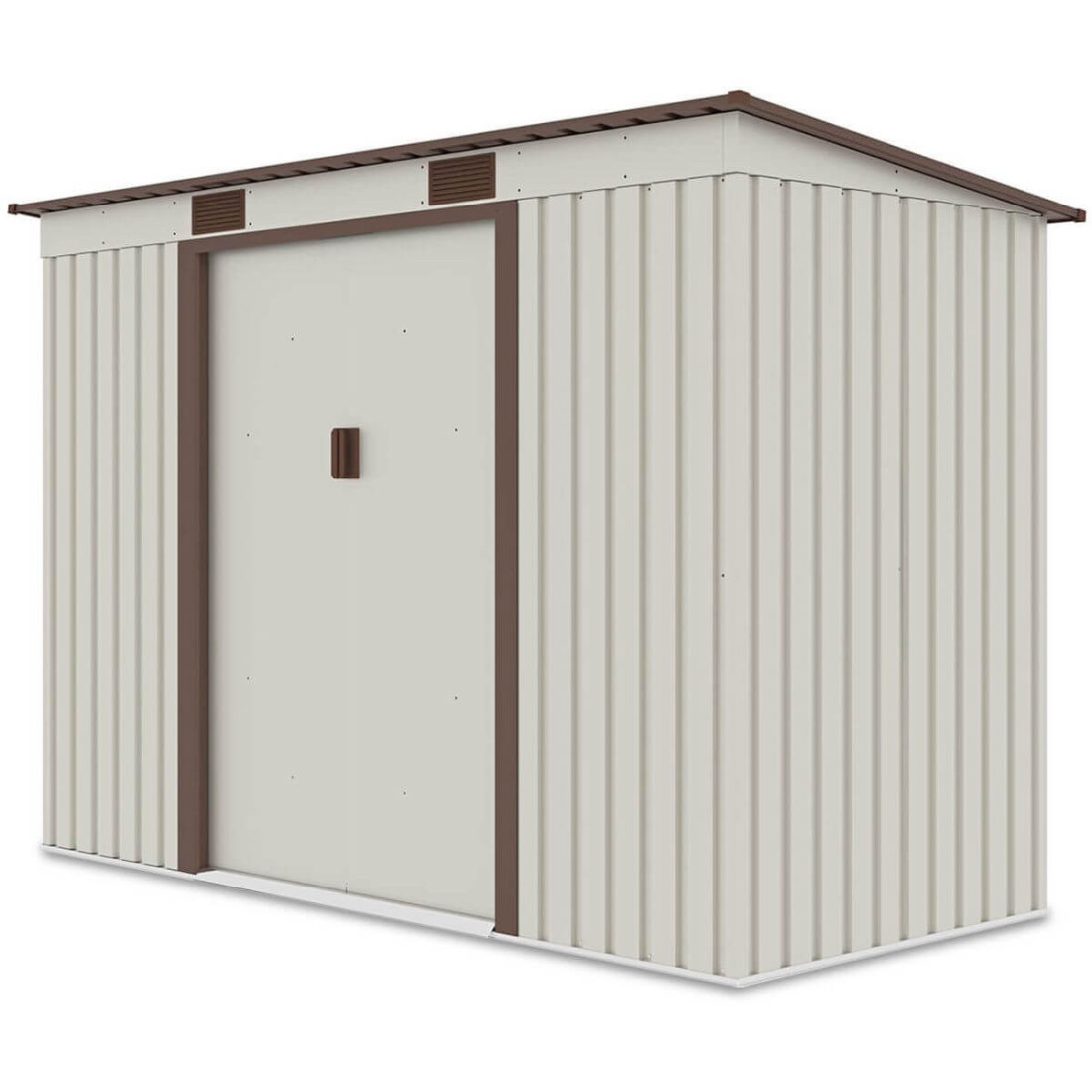 Domek ogrodowy OREGON 261x121cm Beige - Hardmaister