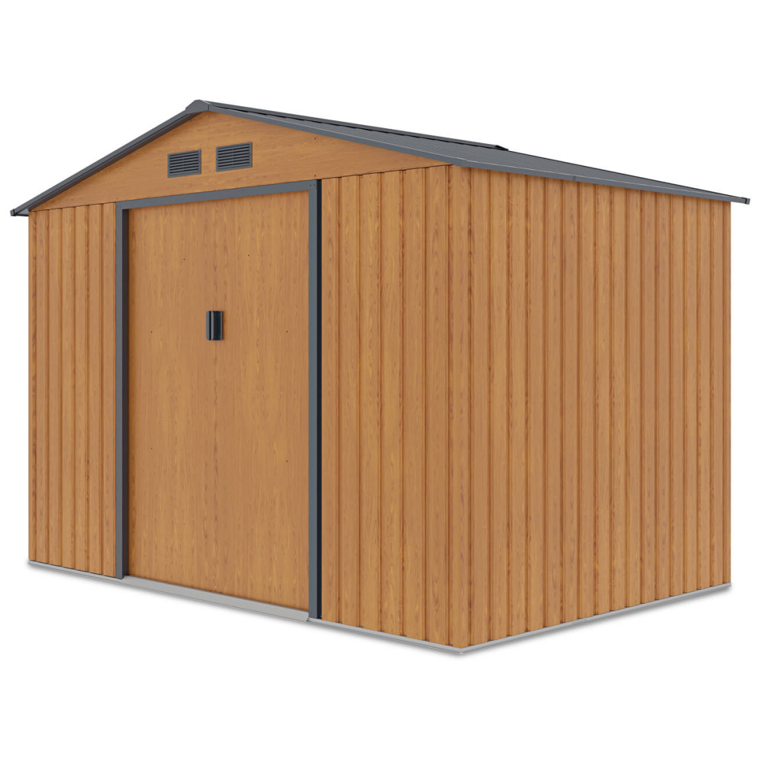 Zdjęcie ściany bocznej domku na narzędzia Hudson 277x191 cm 