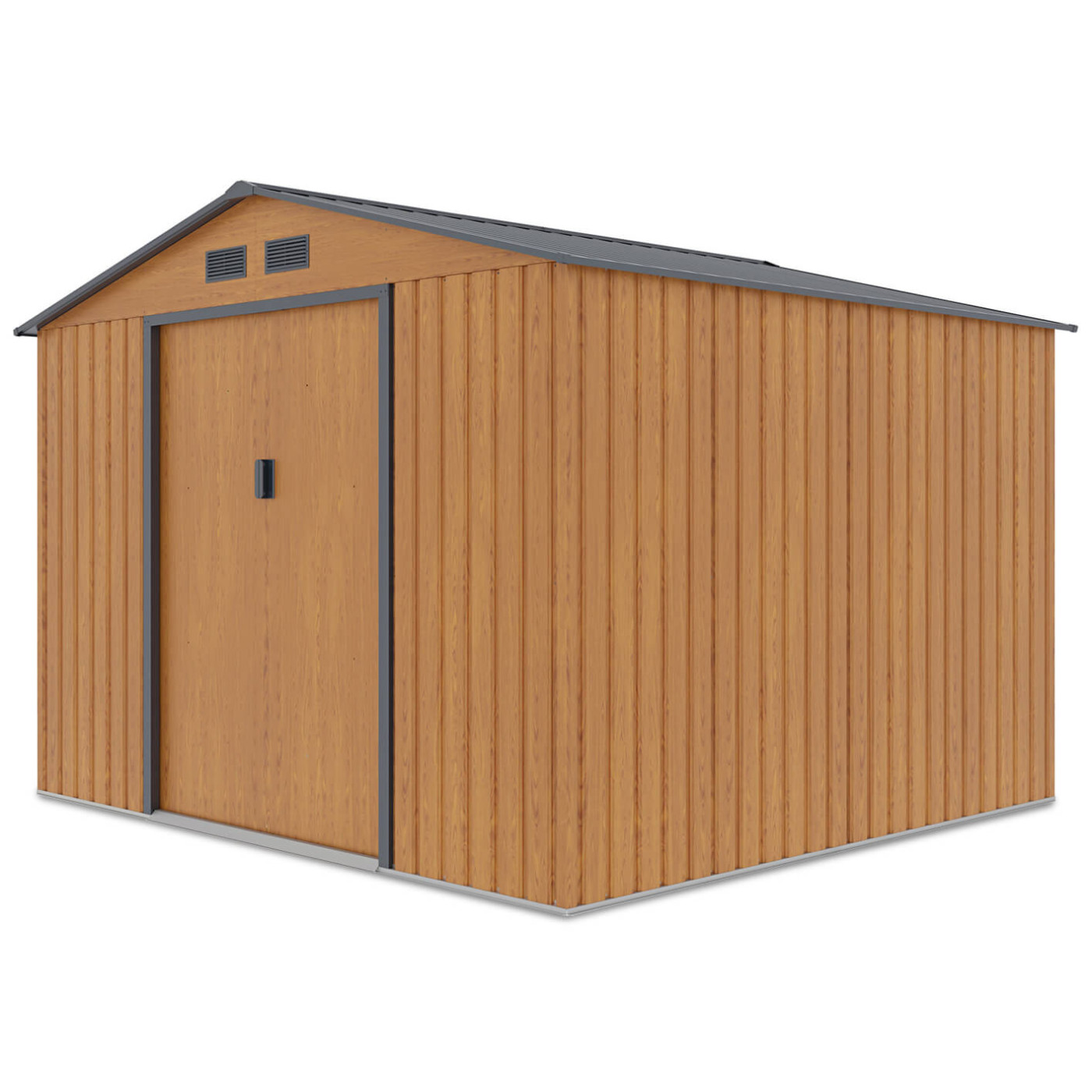 Boczna ściana domku narzędziowego HUDSON 277x255cm Oak Grey 