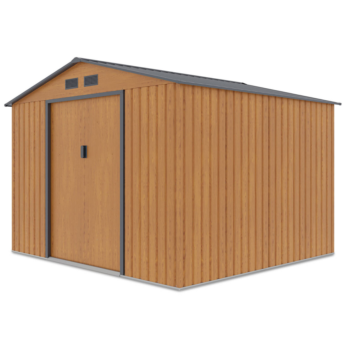 Boczna ściana domku narzędziowego HUDSON 277x255cm Oak Grey 