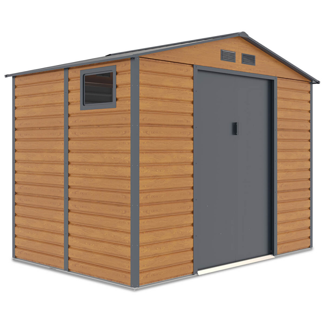 MONTREAL 9x6 DOMEK METALOWY OAK/GREY