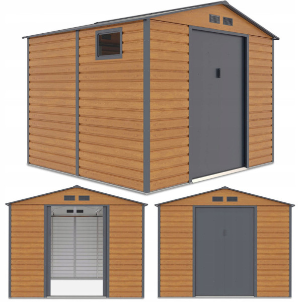 Rycina z widokiem na domek narzędziowy Montreal z różnych perspektyw 