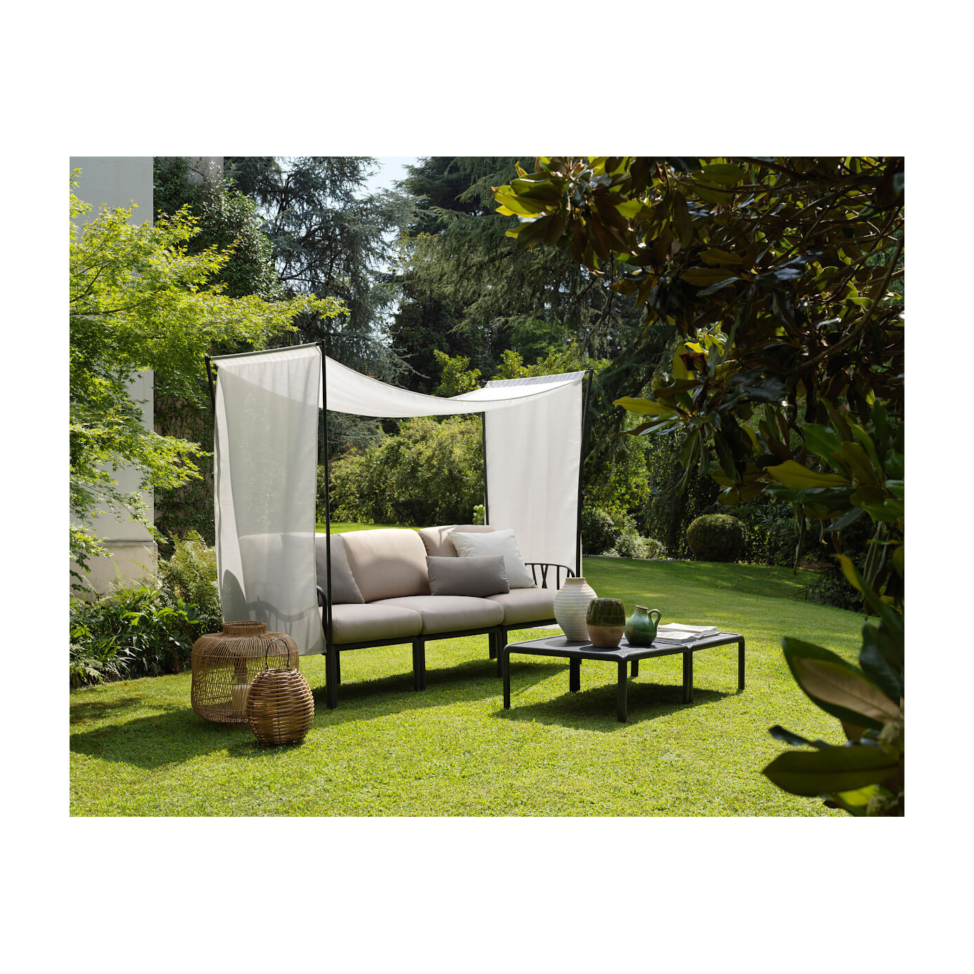 Oslona baldachimowa Ombra kompatybilna z systemem Nardi Komodo 3 Antracite