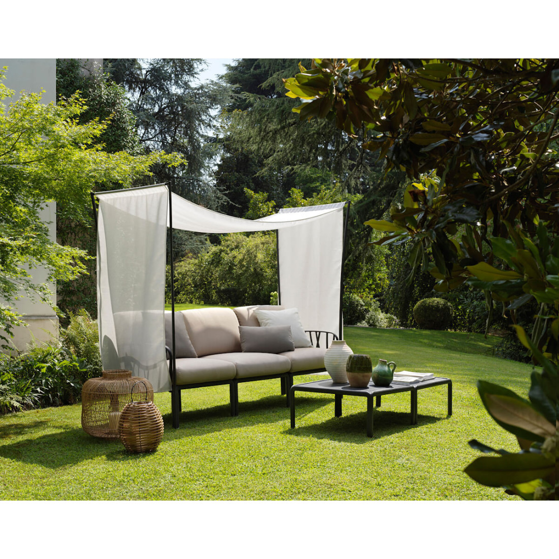 Oslona baldachimowa Ombra kompatybilna z systemem Nardi Komodo 3 Antracite