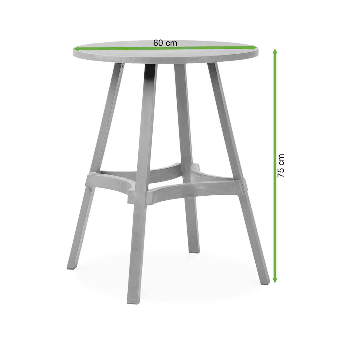 Wymiarowanie Stolik NARDI Combo 60