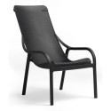 NET LOUNGE ANTHRACITE ARMCHAIR