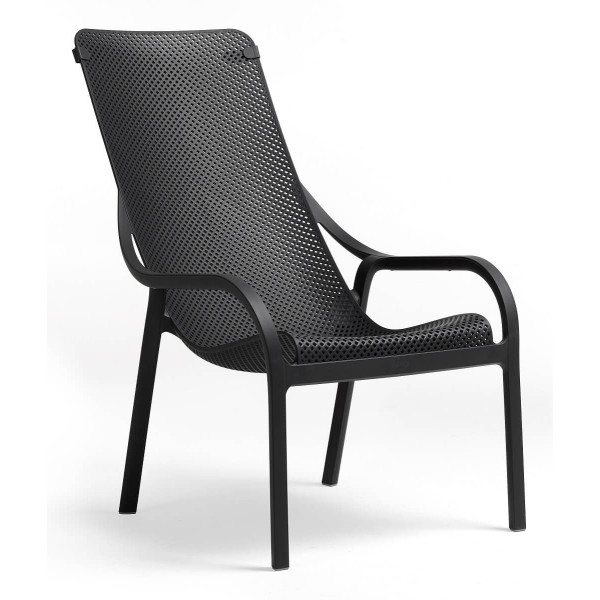 NET LOUNGE ANTHRACITE ARMCHAIR
