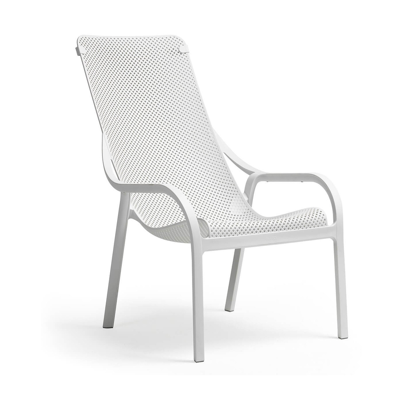 NET LOUNGE BIANCO ARMCHAIR