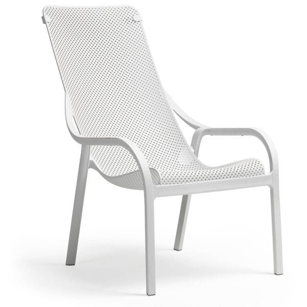 NET LOUNGE BIANCO ARMCHAIR