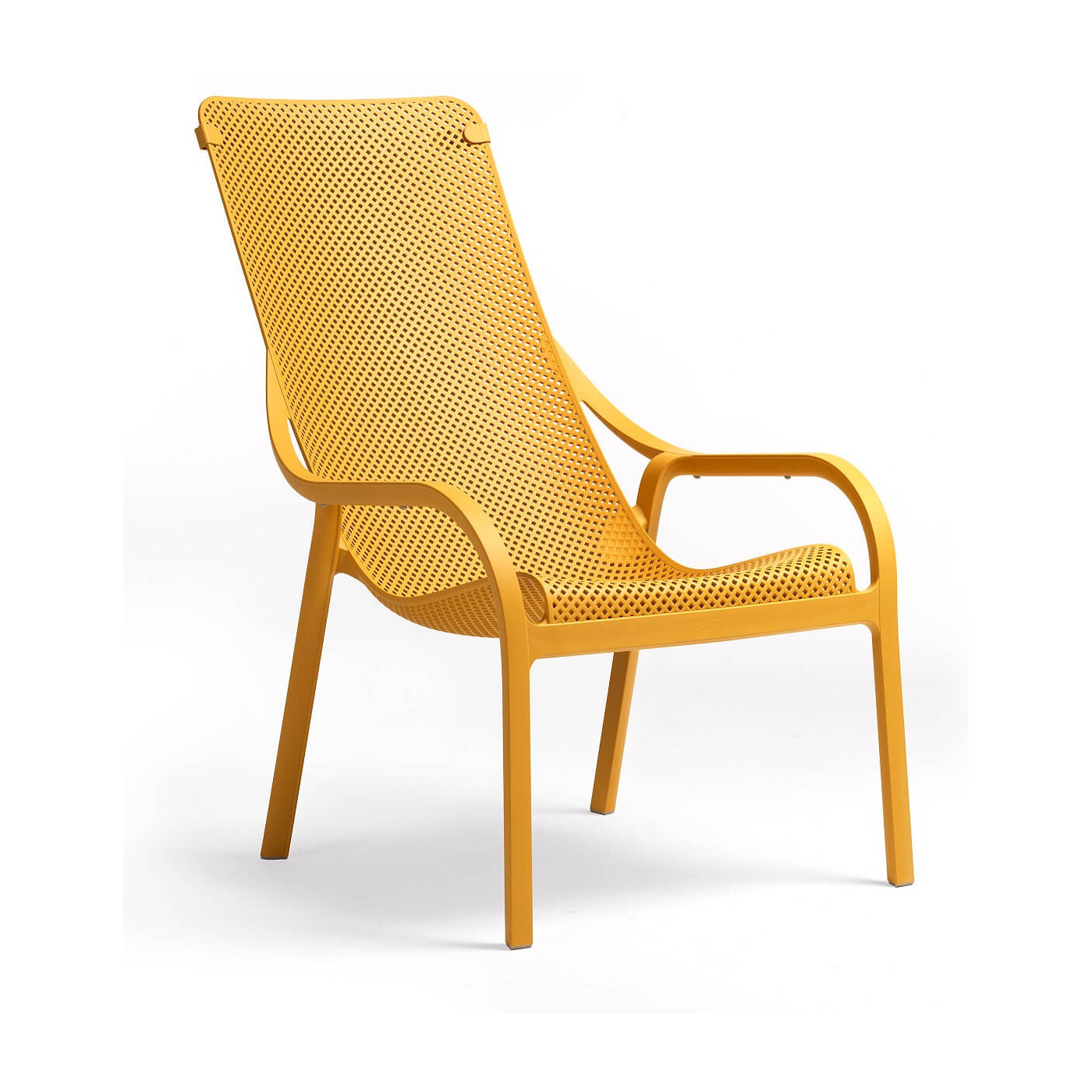NET LOUNGE SENAPE ARMCHAIR