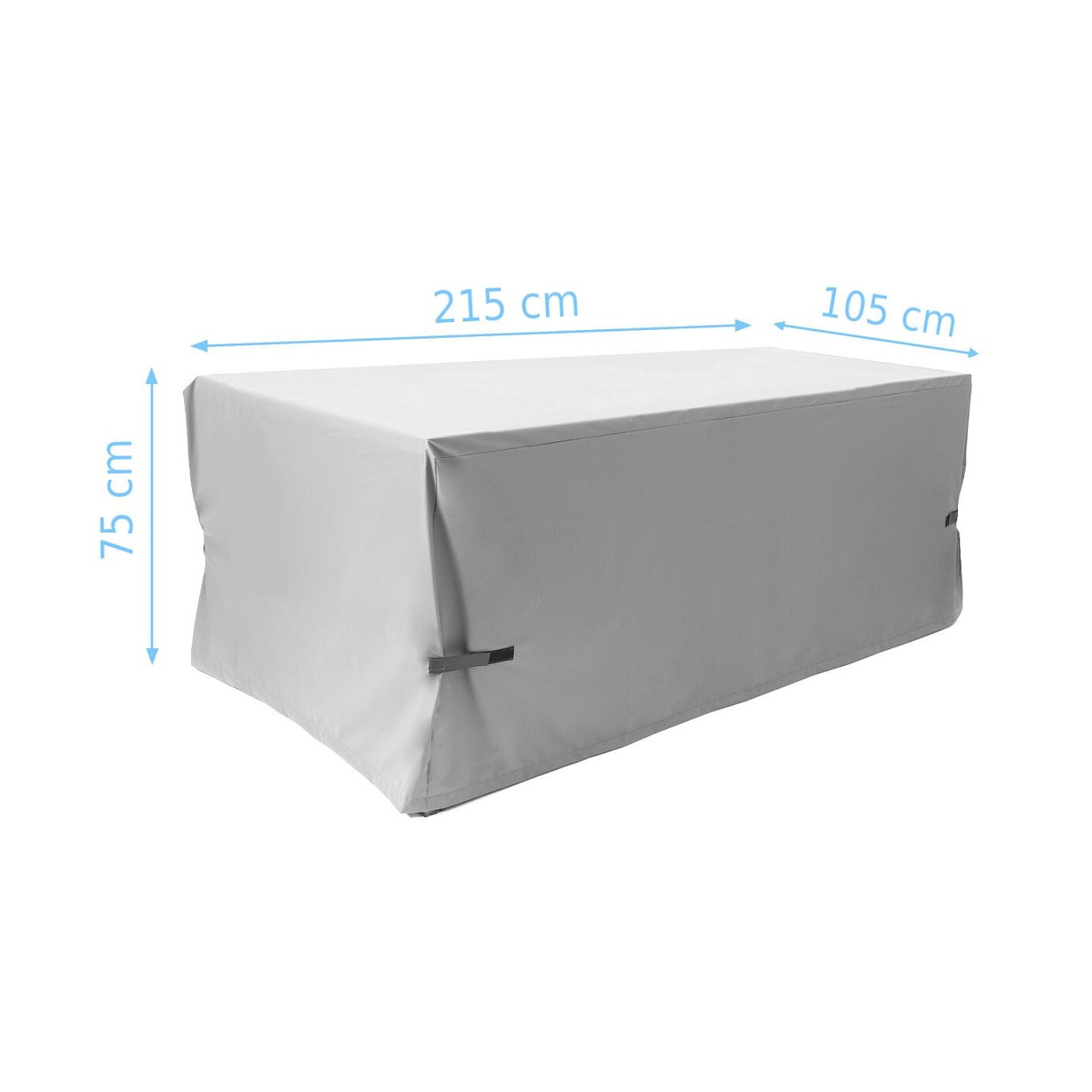 COVER EXTRA LARGE POKROWIEC SMOKE