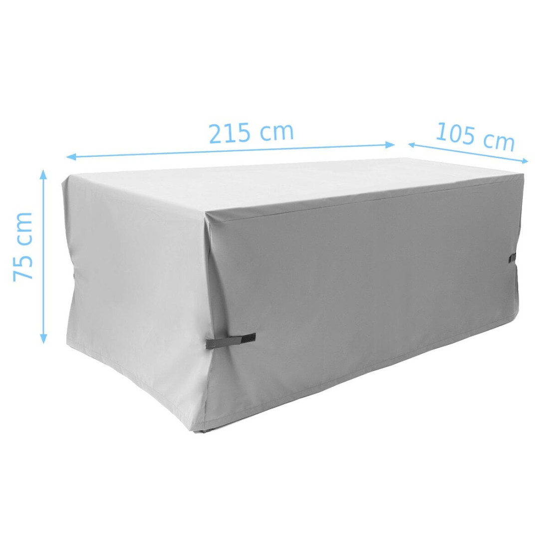 COVER EXTRA LARGE POKROWIEC SMOKE