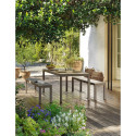 Zestaw mebli ogrodowych Nardi Rio Bench Tortora