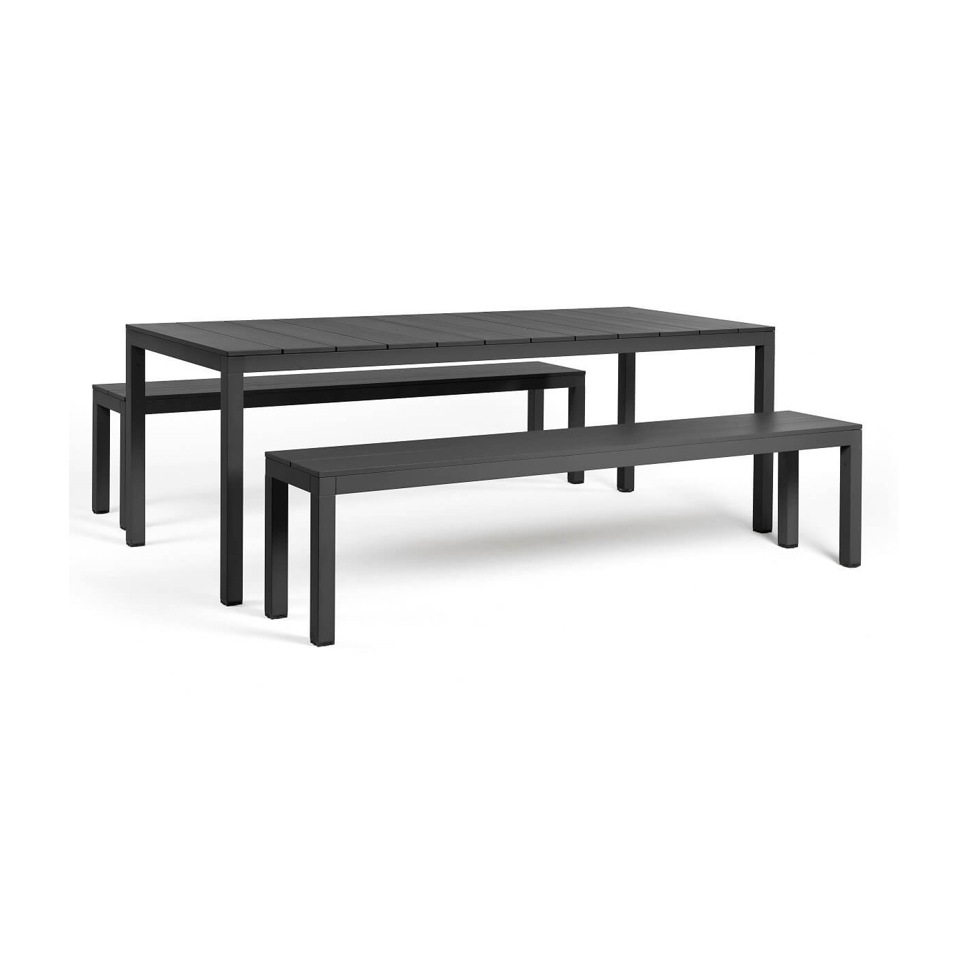 Zestaw mebli ogrodowych Nardi Rio Bench antracyt