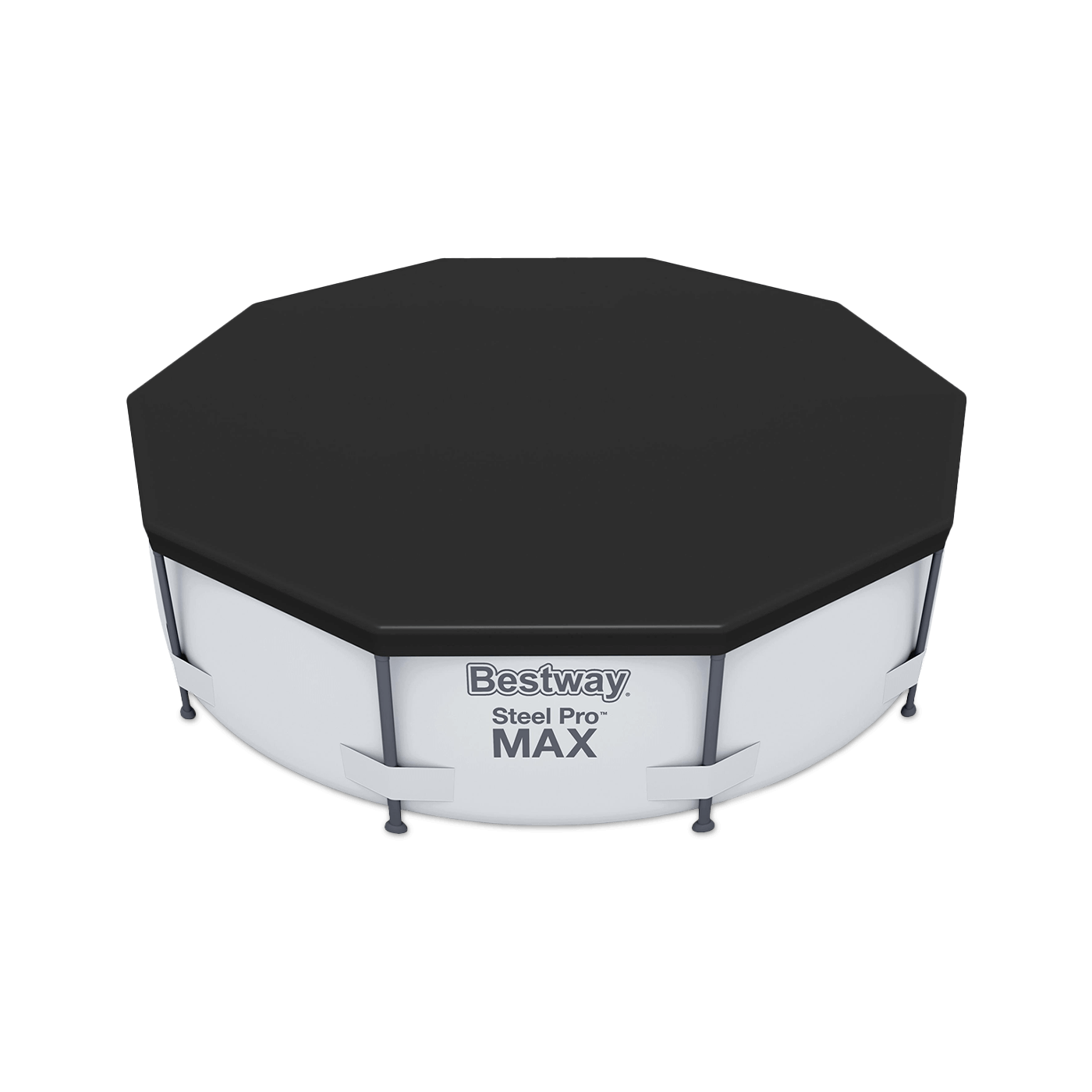 czarne przykrycie do basenu