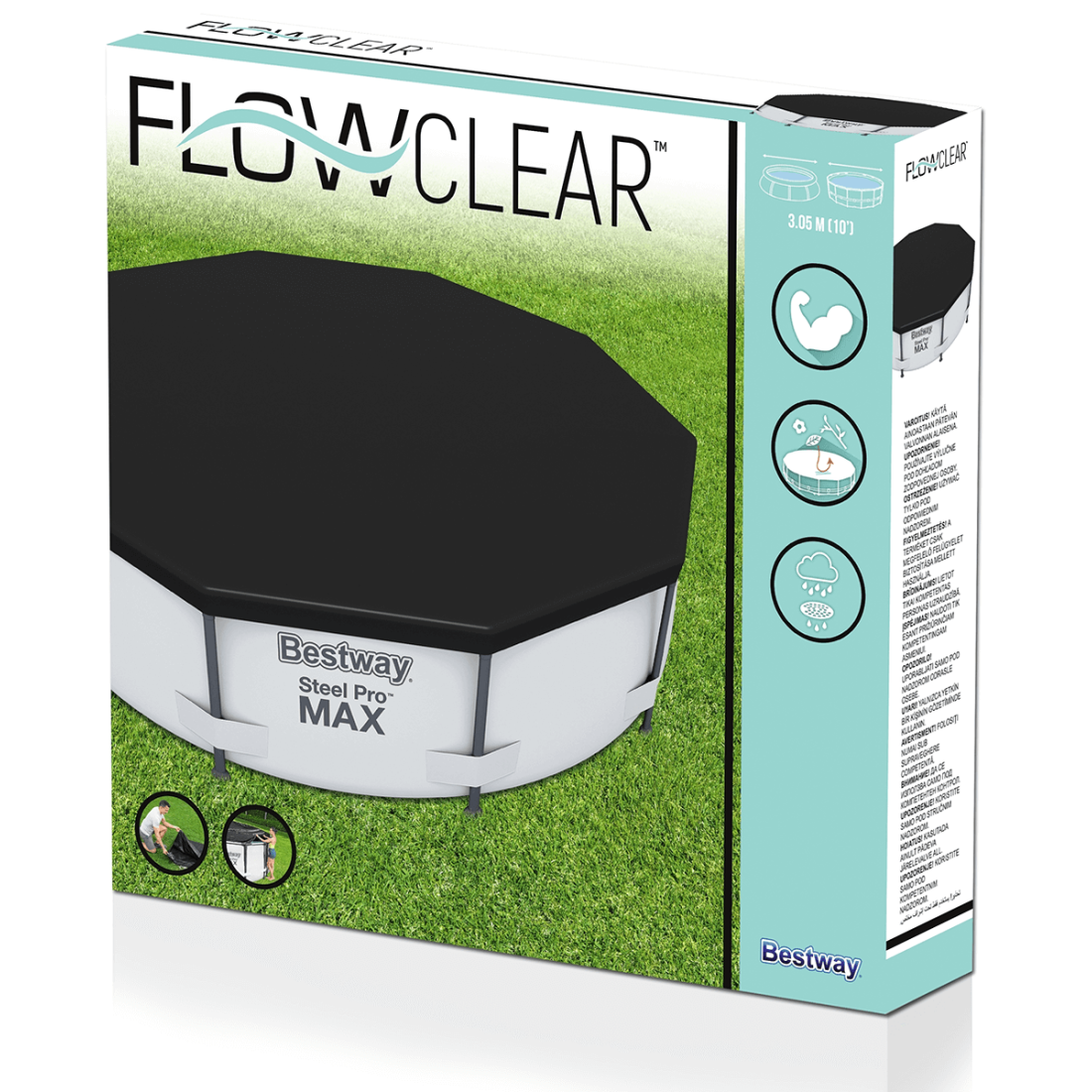 FLOWCLEAR 3.05M BESTWAY POOL COVER 58036