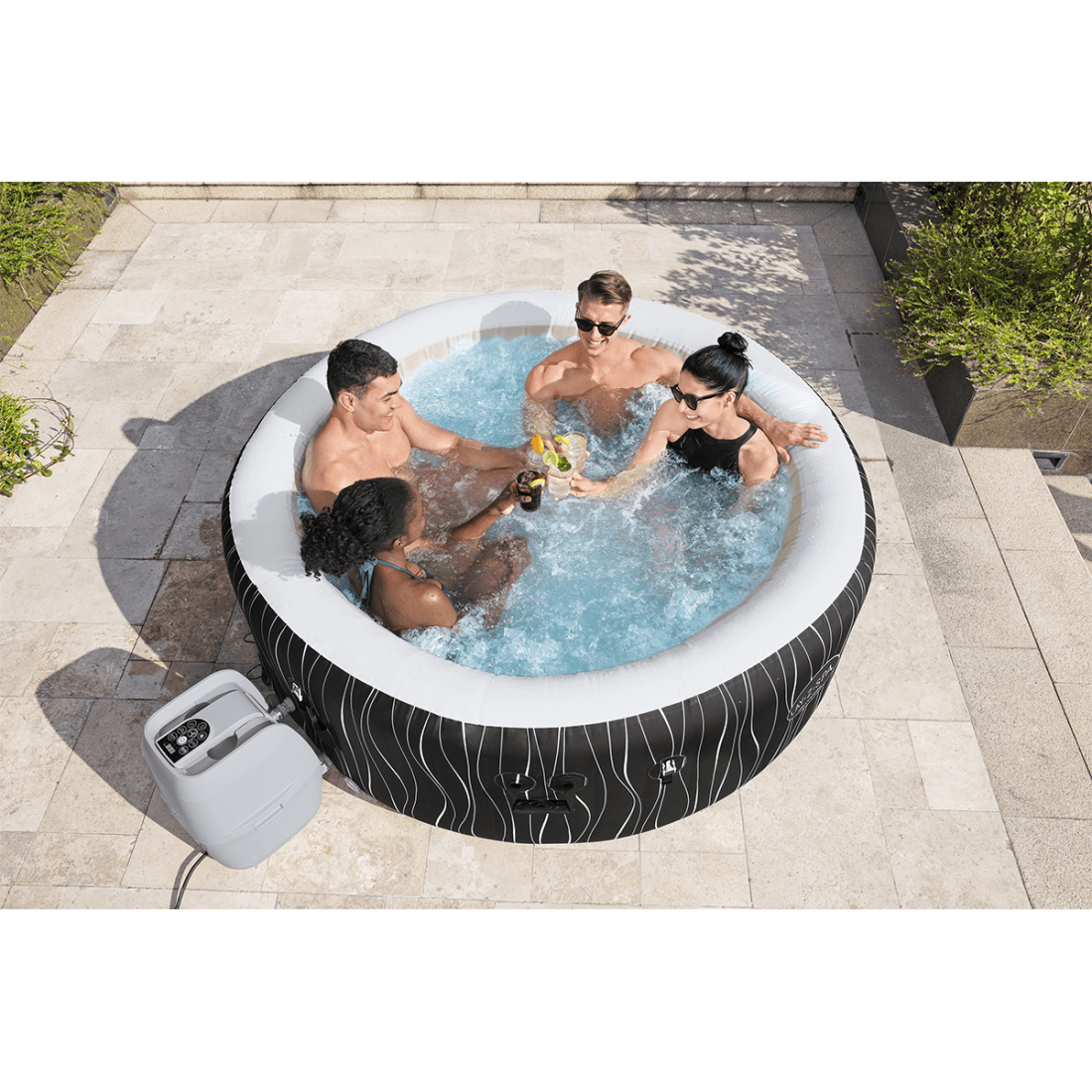 JACUZZI SPA HOLLYWOOD AIRJET 1.96x0.66M BESTWAY 60059