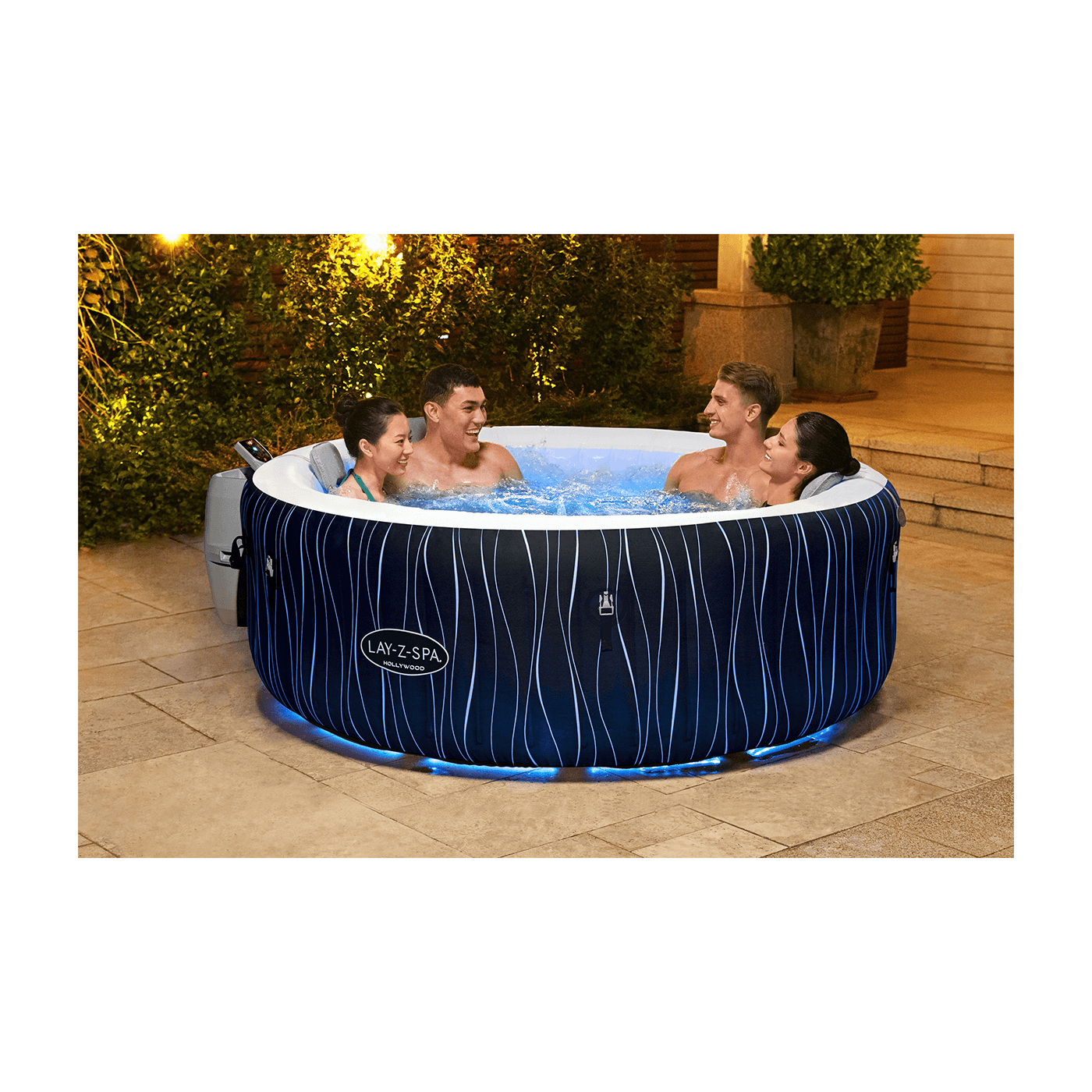 JACUZZI SPA HOLLYWOOD AIRJET 1.96x0.66M BESTWAY 60059