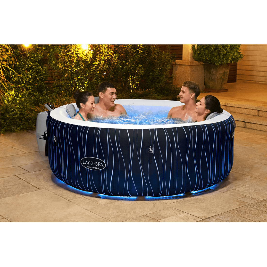 JACUZZI SPA HOLLYWOOD AIRJET 1.96x0.66M BESTWAY 60059