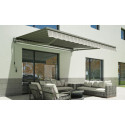 CLASSIC 300x250 TERRACE AWNING GREY/WHITE