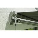 CLASSIC 300x250 TERRACE AWNING GREY/WHITE