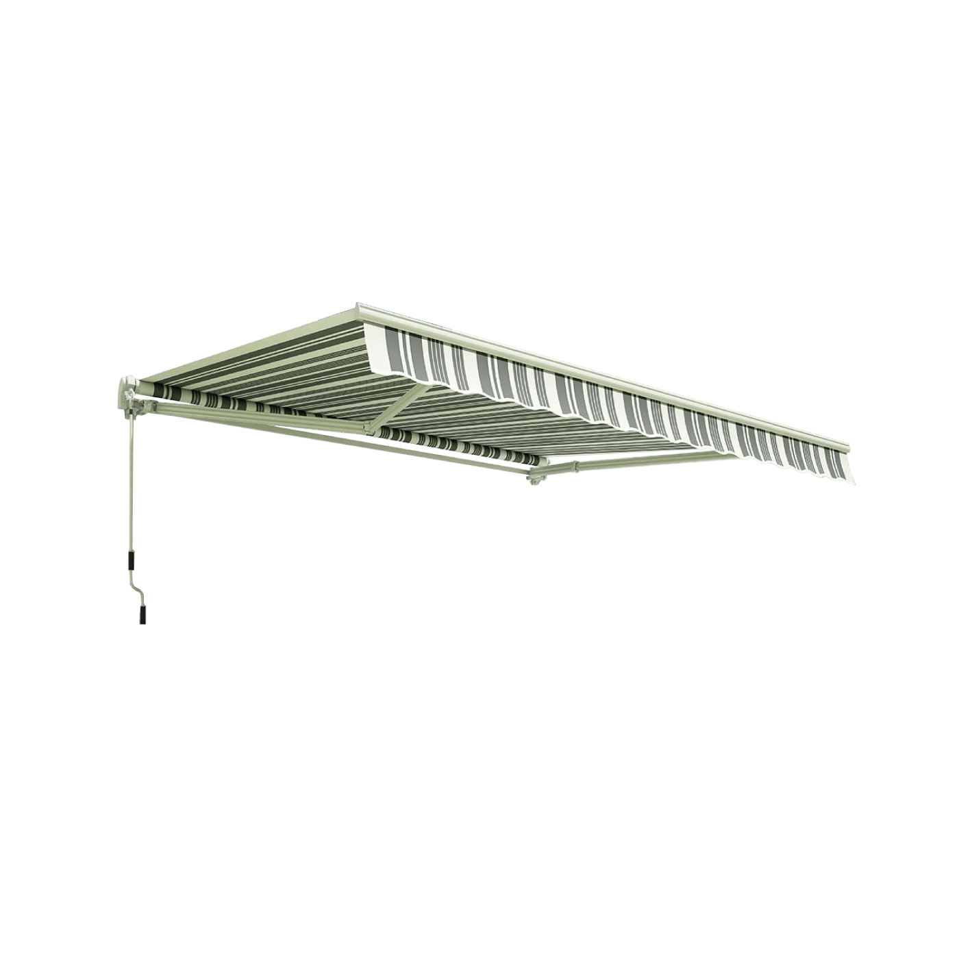 CLASSIC 300x250 TERRACE AWNING WHITE/GREY