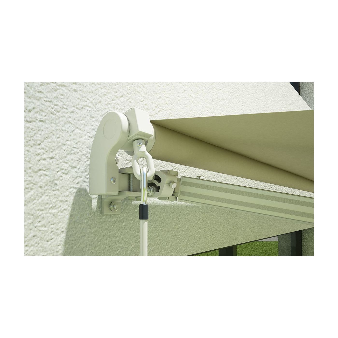 CLASSIC 300x250 TERRACE AWNING BEIGE