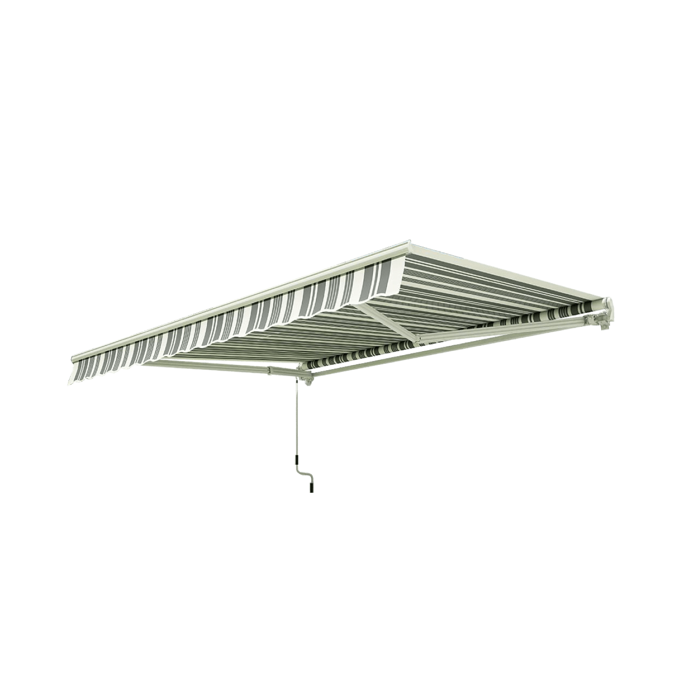 CLASSIC 400x300 TERRACE AWNING WHITE/GREY