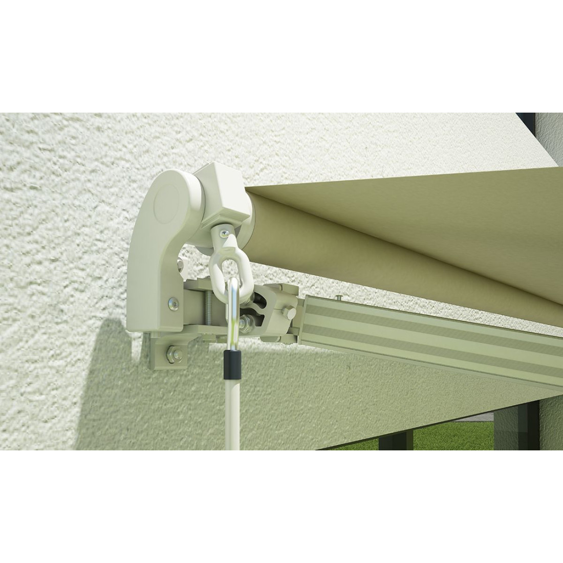 CLASSIC 400x300 TERRACE AWNING BEIGE