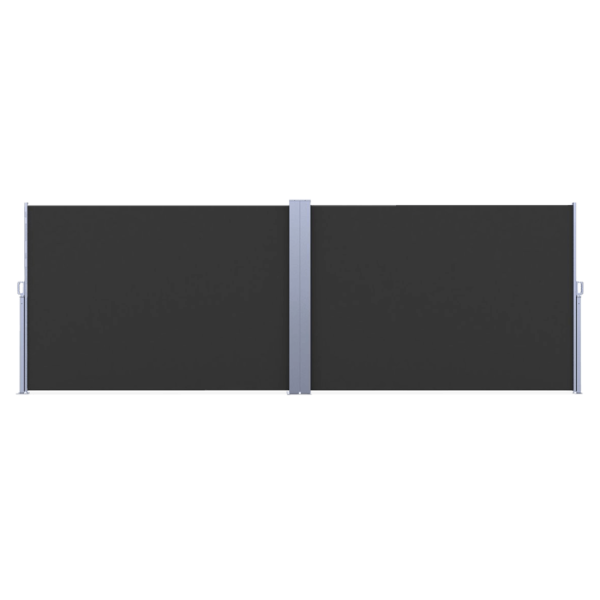 DOUBLE SIDE AWNING 200x600 DARK GREY