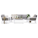 Zestaw Mebli Ogrodowych na Taras Olympia Caffe White Furrore