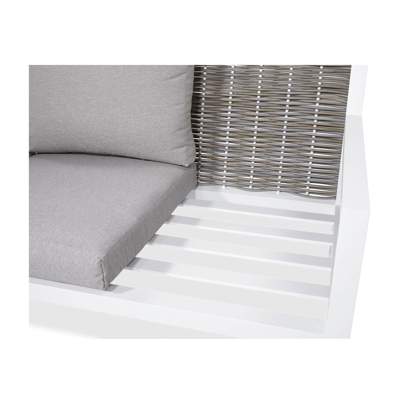 Zestaw Mebli Ogrodowych na Taras Olympia Caffe White Furrore